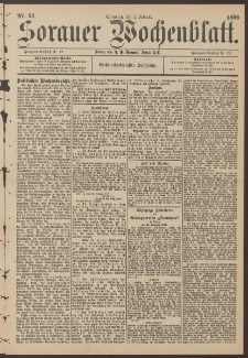 Sorauer Wochenblatt, Nr. 26. (31. Januar 1896)