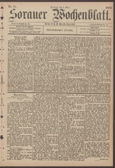Sorauer Wochenblatt, Nr. 51. (1. März 1895)