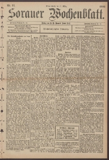 Sorauer Wochenblatt, Nr. 52. (2. M&auml;rz 1895)