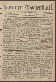 Sorauer Wochenblatt, Nr. 53. (3. M&auml;rz 1895)