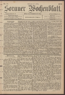 Sorauer Wochenblatt, Nr. 55. (6. M&auml;rz 1895)