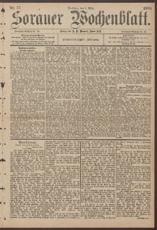 Sorauer Wochenblatt, Nr. 57. (8. März 1895)