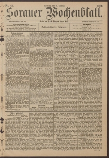 Sorauer Wochenblatt, Nr. 44. (21. Februar 1896)