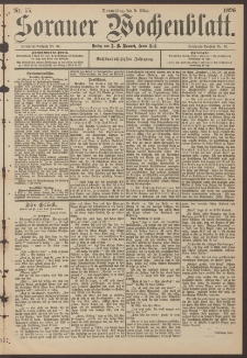 Sorauer Wochenblatt, Nr. 55. (5. M&auml;rz 1896)