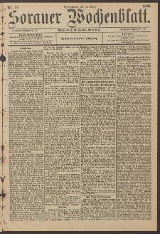 Sorauer Wochenblatt, Nr. 63. (14. März 1896)