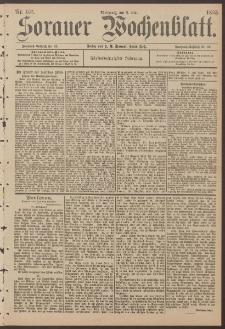 Sorauer Wochenblatt, Nr. 107. (8. Mai 1895)