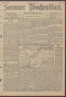 Sorauer Wochenblatt, Nr. 109. (10. Mai 1895)