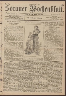 Sorauer Wochenblatt, Nr. 78. (1. April 1896)