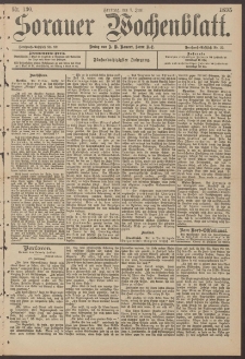 Sorauer Wochenblatt, Nr. 130. (7. Juni 1895)
