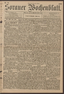 Sorauer Wochenblatt, No. 98. (26. April 1896)