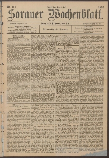 Sorauer Wochenblatt, Nr. 153. (4. Juli 1895)