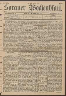Sorauer Wochenblatt, Nr. 164. (17. Juli 1895)