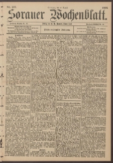 Sorauer Wochenblatt, Nr. 180. (4. August 1895)