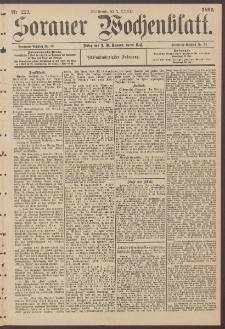 Sorauer Wochenblatt, Nr. 229. (2. Oktober 1895)