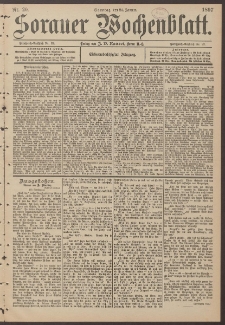 Sorauer Wochenblatt, Nr. 20. (24. Januar 1897)