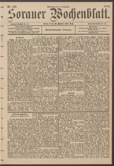 Sorauer Wochenblatt, Nr. 259. (6. November 1895)