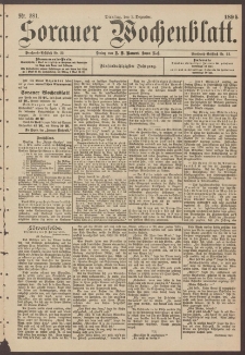 Sorauer Wochenblatt, Nr. 281. (2. Dezember 1895)