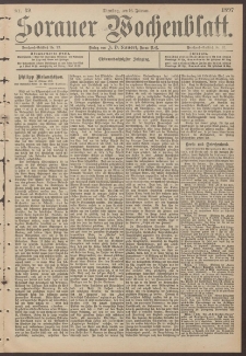 Sorauer Wochenblatt, Nr. 39. (16. Februar 1897)