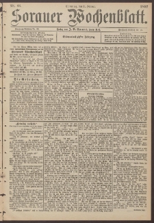 Sorauer Wochenblatt, Nr. 44. (21. Februar 1897)