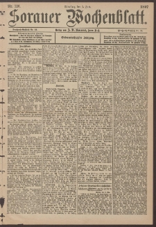 Sorauer Wochenblatt, Nr. 126. (1. Juni 1897)