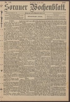 Sorauer Wochenblatt, Nr. 140. (19. Juni 1897)