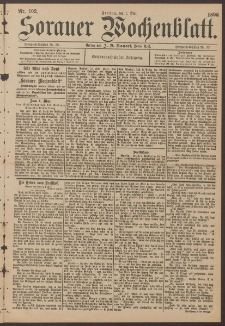 Sorauer Wochenblatt, No. 102. (1. Mai 1896)