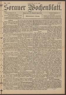 Sorauer Wochenblatt, Nr. 146. (26. Juni 1897)