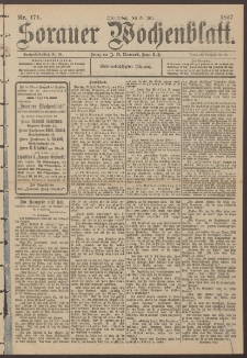 Sorauer Wochenblatt, Nr. 174. (29. Juli 1897)