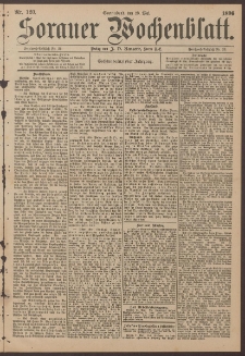 Sorauer Wochenblatt, No. 120. (23. Mai 1896)