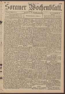 Sorauer Wochenblatt, No. 135. (12. Juni 1896)