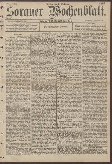 Sorauer Wochenblatt, Nr. 223. (24. September 1897)