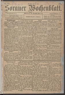 Sorauer Wochenblatt, No. 150. (30. Juni 1896)