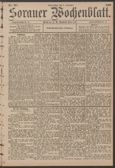 Sorauer Wochenblatt, No. 206. (3. September 1896)