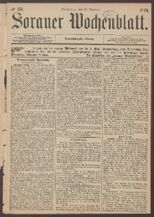 Sorauer Wochenblatt, No. 151. (23. December 1879)