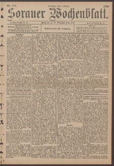 Sorauer Wochenblatt, No. 234. (6. Oktober 1896)