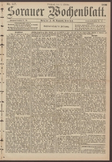 Sorauer Wochenblatt, No. 247. (21. Oktober 1896)