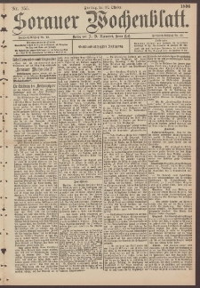 Sorauer Wochenblatt, No. 255. (30. Oktober 1896)