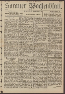 Sorauer Wochenblatt, No. 280. (29. November 1896)