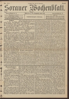 Sorauer Wochenblatt, No. 290. (11. December 1896)