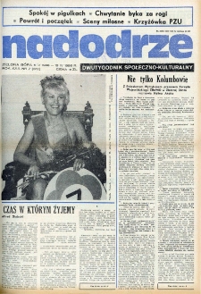 Nadodrze: dwutygodnik społeczno-kulturalny, nr 7 (6 IV 1986 - 19 IV 1986 R.)