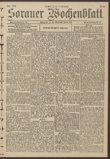 Sorauer Wochenblatt, No. 296. (18. December 1896)