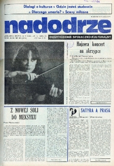 Nadodrze: dwutygodnik społeczno-kulturalny, nr 10 (18 V 1986 - 31 V 1986 R.)