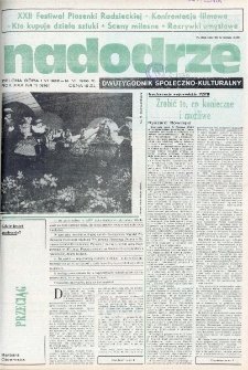 Nadodrze: dwutygodnik społeczno-kulturalny, nr 11 (1 VI 1986 - 14 VI 1986 R.)