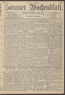 Sorauer Wochenblatt, Nr. 53. (3. M&auml;rz 1893)