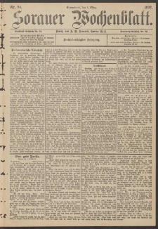Sorauer Wochenblatt, Nr. 54. (4. M&auml;rz 1893)