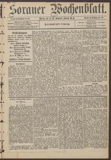 Sorauer Wochenblatt, Nr. 79. (6. April 1893)