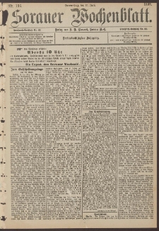 Sorauer Wochenblatt, Nr. 136. (15. Juni 1893)