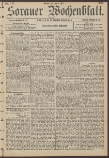 Sorauer Wochenblatt, Nr. 156. (8. Juli 1893)