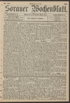 Sorauer Wochenblatt, Nr. 159. (12. Juli 1893)