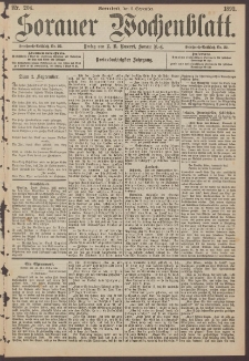Sorauer Wochenblatt, Nr. 204. (2. September 1893)